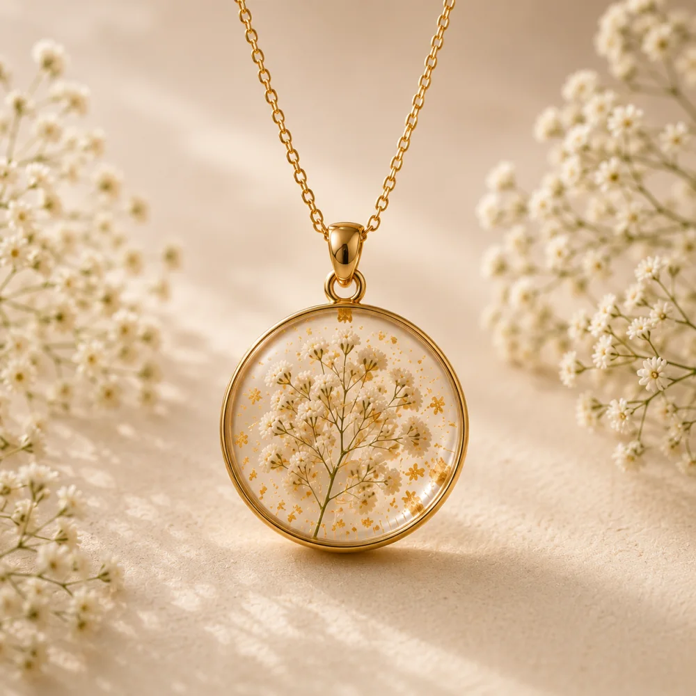 Front view of the Bloom Pendant